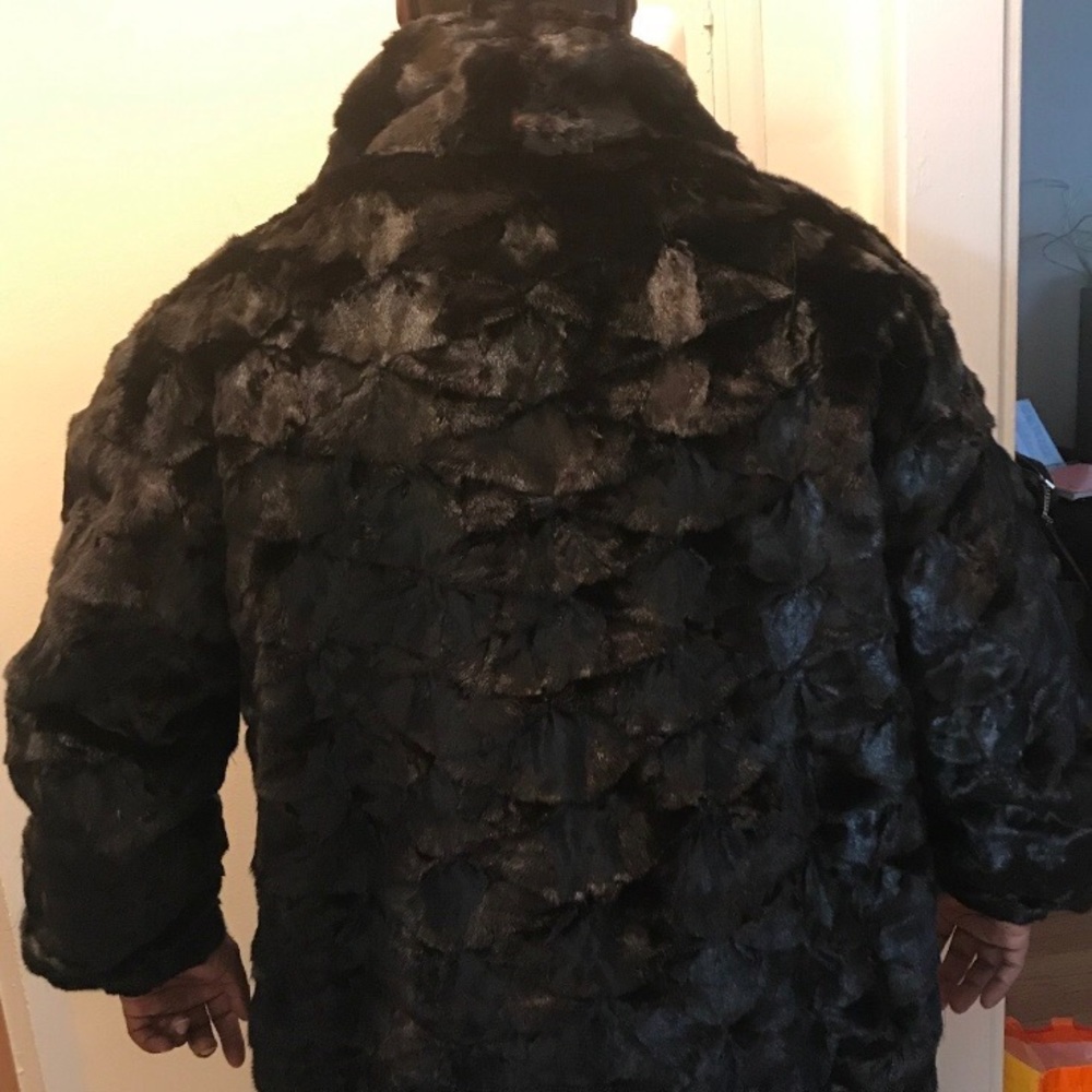 Authentic Mink Fur.